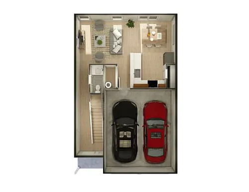 Floor plan Jacomo - Townhome
