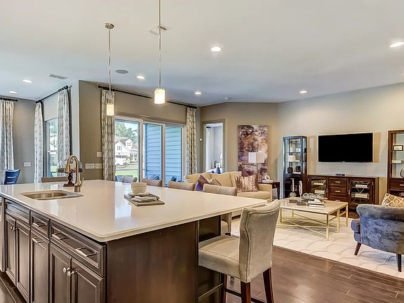 Kitchen overlooking great room
