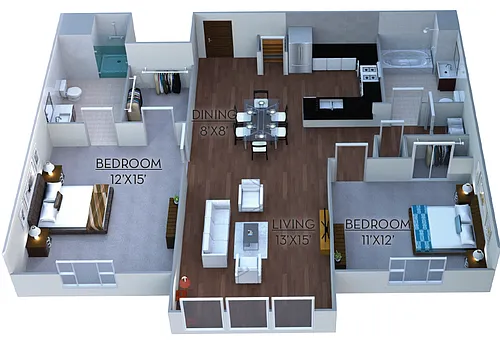 Floor plan B2