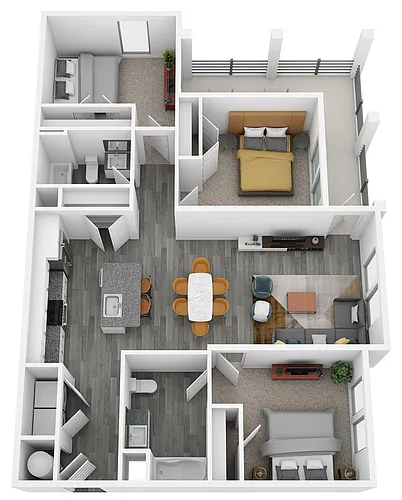 Floor plan Deveaux
