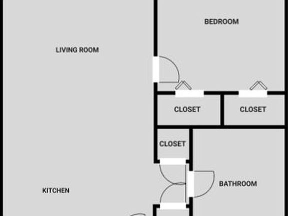 2nd image of 550 W 54th St APT 23G