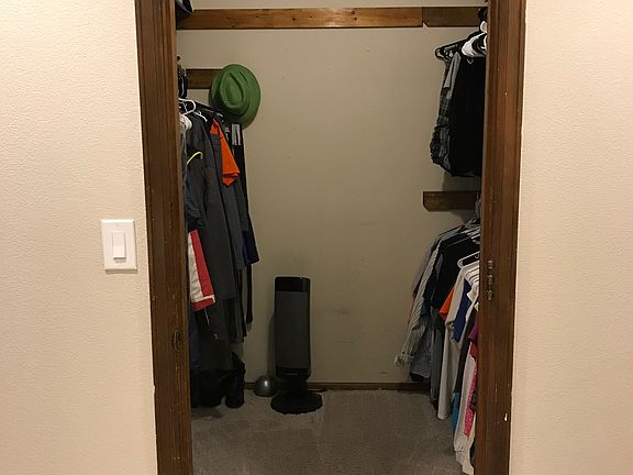 Master walk-in closet