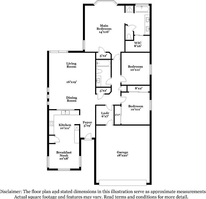 3 bed, 2.0 bath, 1470 sqft, $2,170 — Photo 2