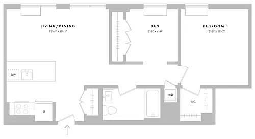 Floor plan A3B