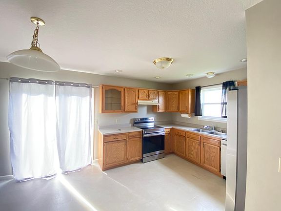 Kitchen view from the garage door