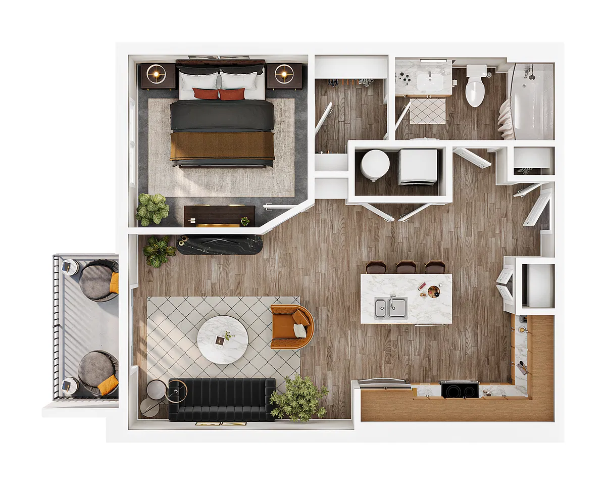 Floor plan A1 Sterling
