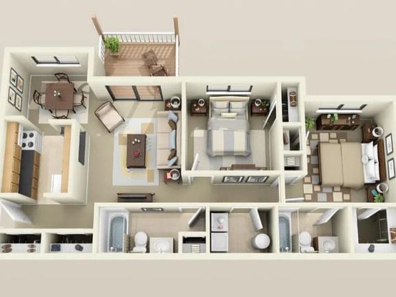 4th image of 3028 Ashwood Cir NE APT 195