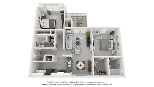 Floor plan The Villa
