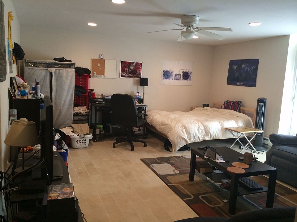 Den being used as a third bedroom