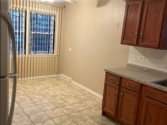 Kitchen with room for table and chairs. New appliances being delivered and installed mid-September
