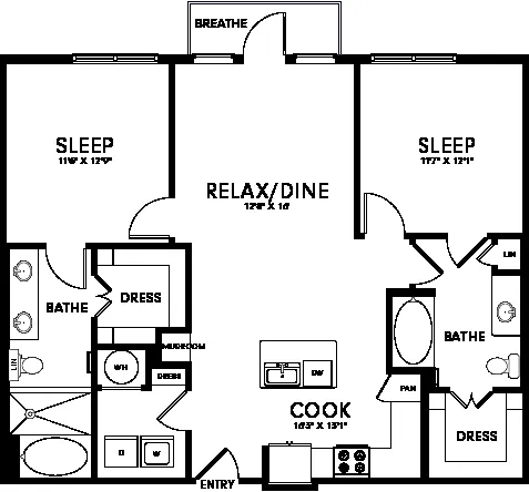 Floor plan B2B