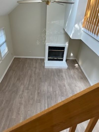 Looking below to dining room