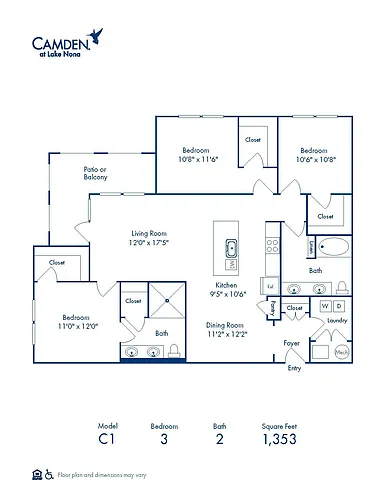 Floor plan C1