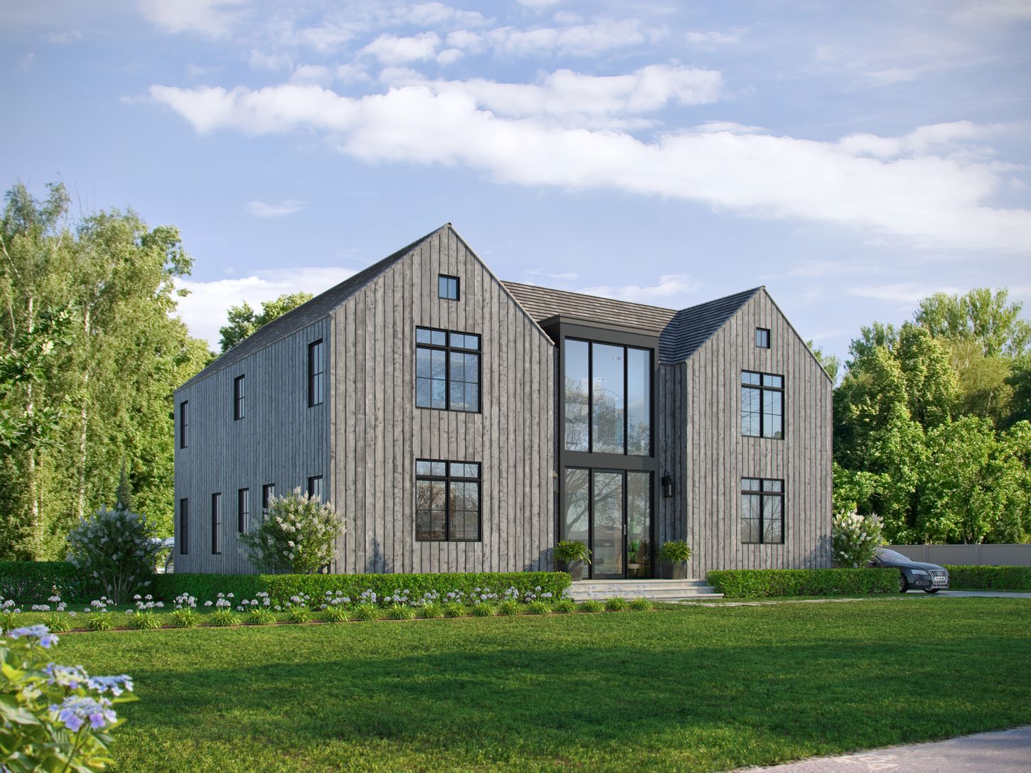  Proposed New Build - Front Exterior 