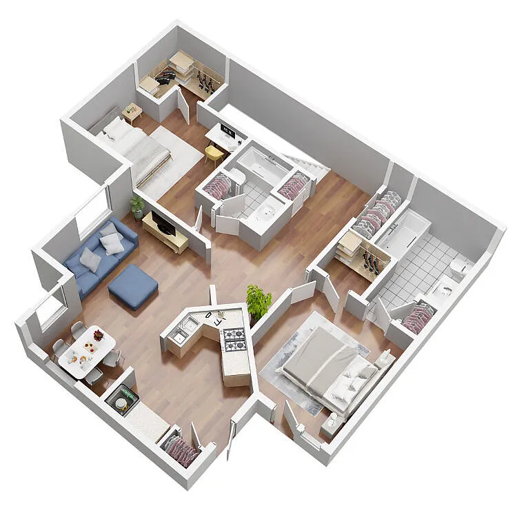 Floor plan B5-G