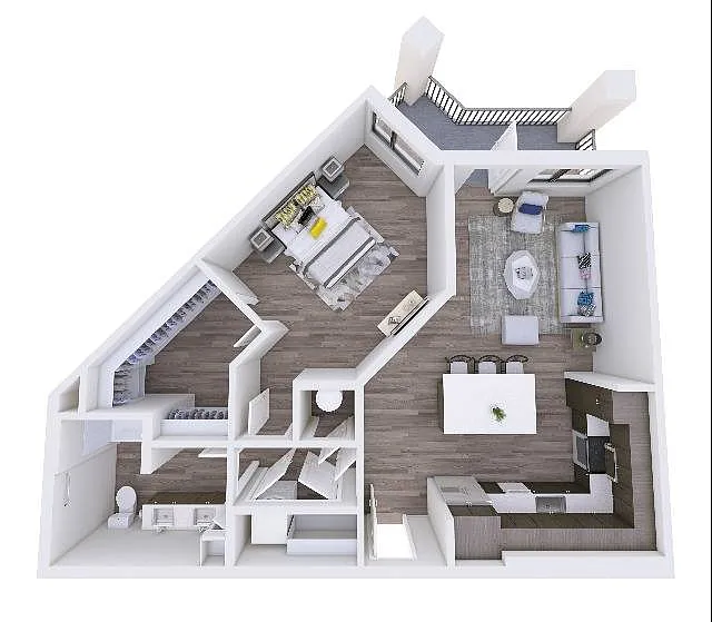 Floor plan 1C