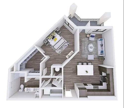 Floor plan 1C