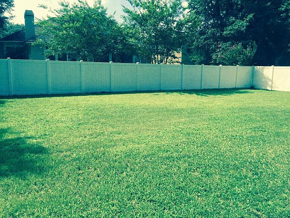Back yard large nice grass