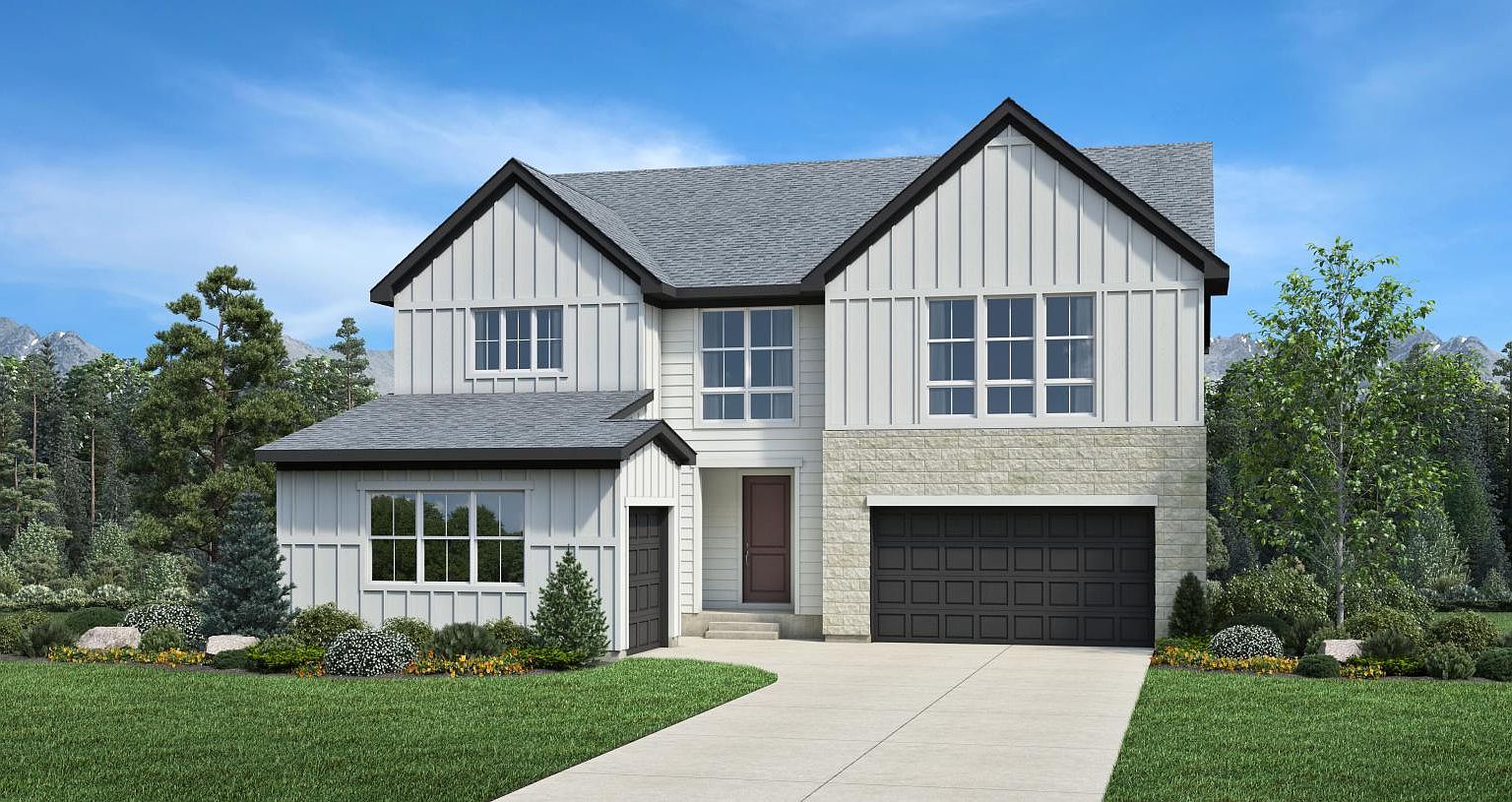 Hillrose Plan, Toll Brothers at Timnath Lakes Overlook Collection