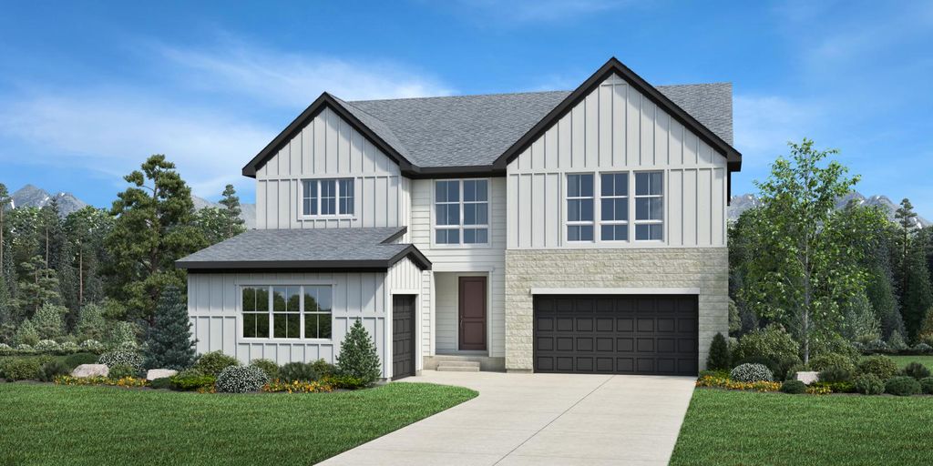 Hillrose Plan, Toll Brothers at Timnath Lakes - Overlook Collection