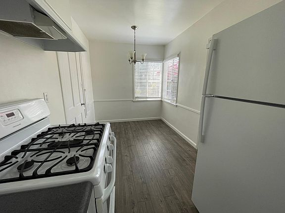 Kitchen with new flooring