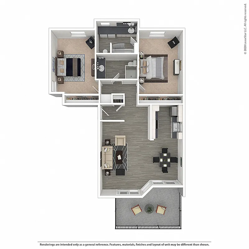Floor plan Plan 2B
