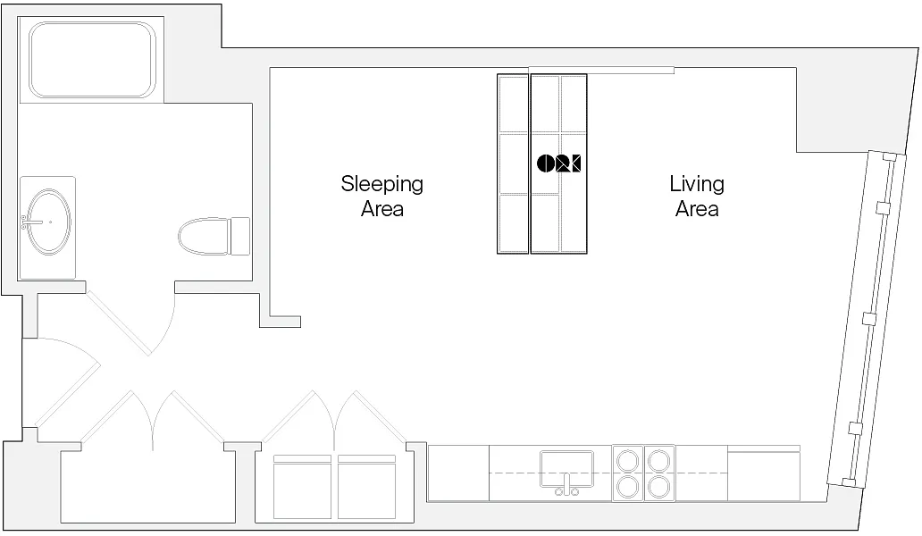 Floor plan B - Ori 1210