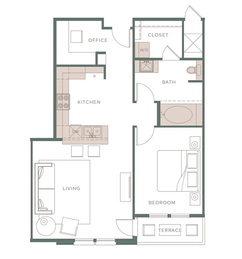 Floor plan A6