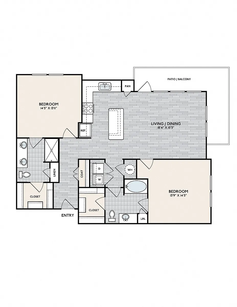 Floor plan B2E