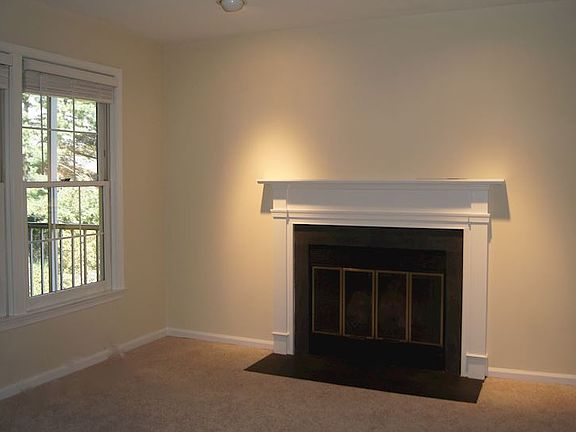 Family room with fireplace