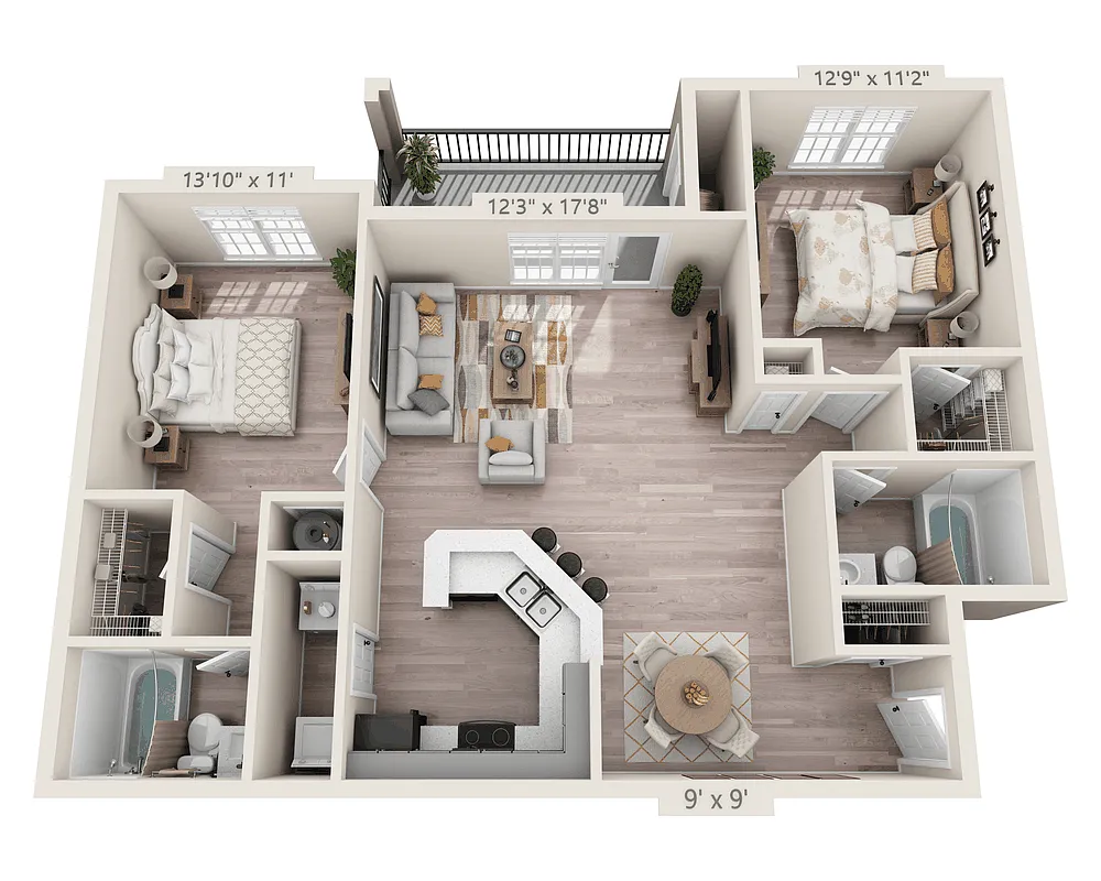 Floor plan Williamson