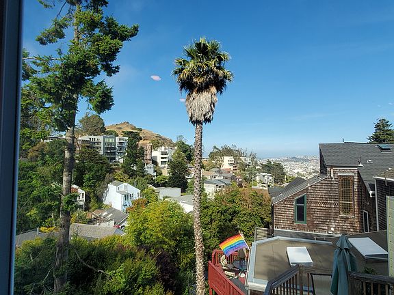 view from living room