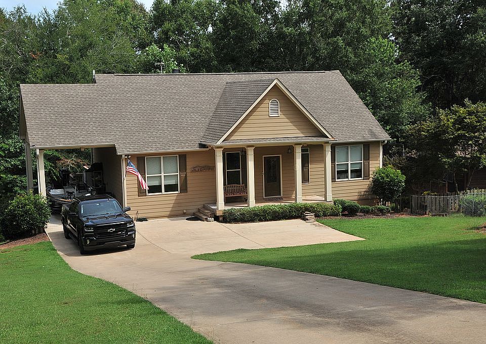 Large front yard