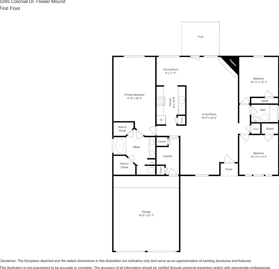 5345 Colonial Dr Flower Mound, TX 75028 — Photo 2