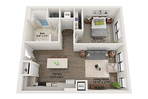 Floor plan A4
