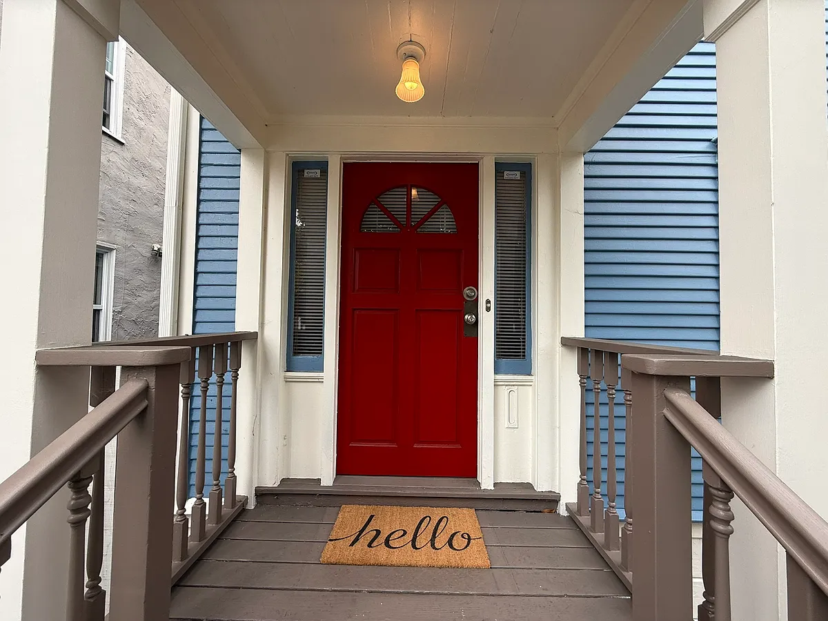 Welcoming front porch - 2113 Ashby Ave