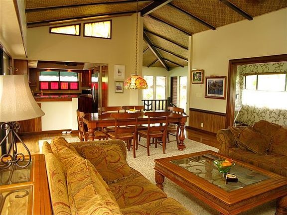 Open living floorplan