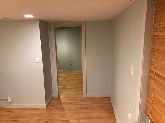 Door from living room to the bedroom