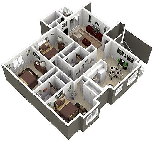 Floor plan The Cedar