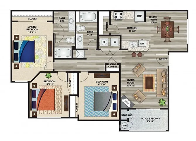 Floor plan Everglade
