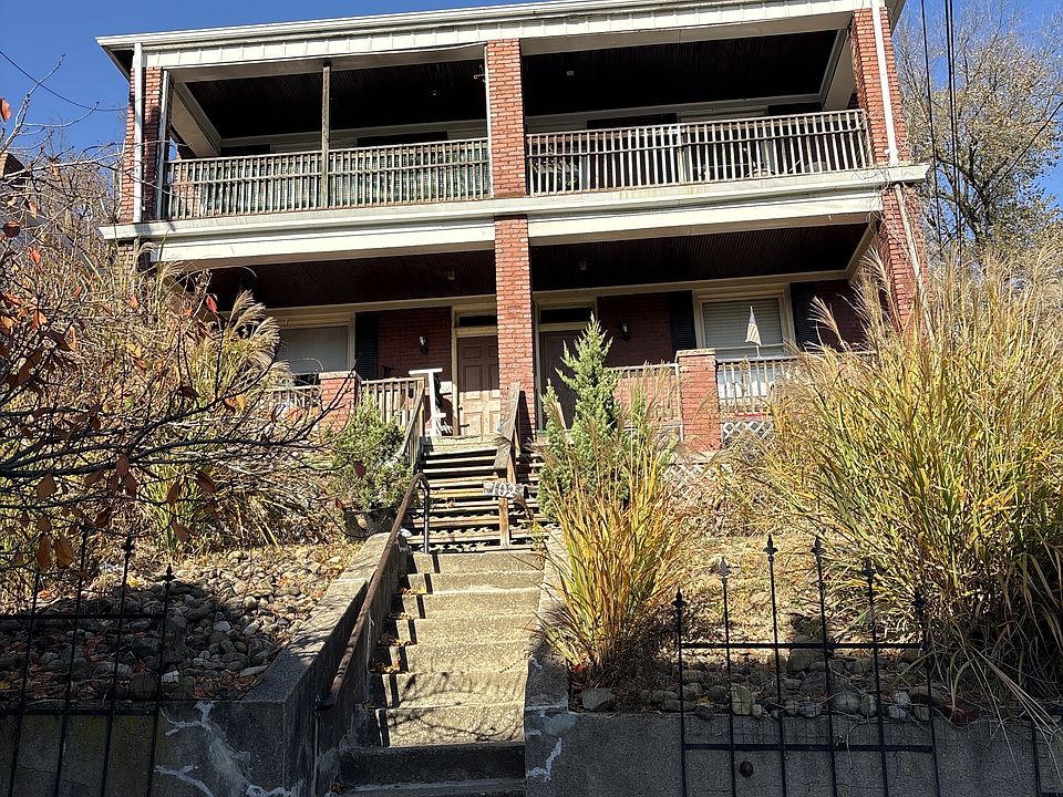 Front of the apartment Building