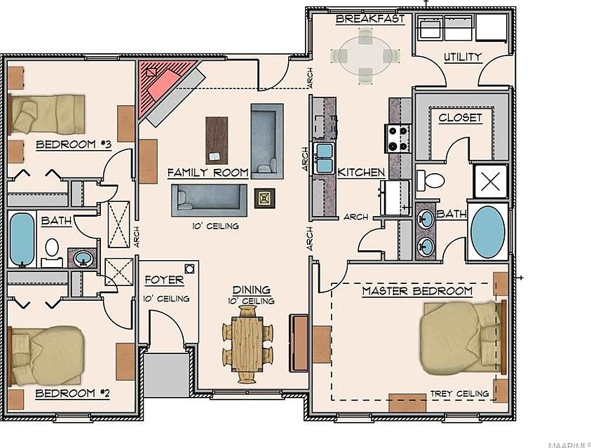 2nd image of 6909 Wendover Way