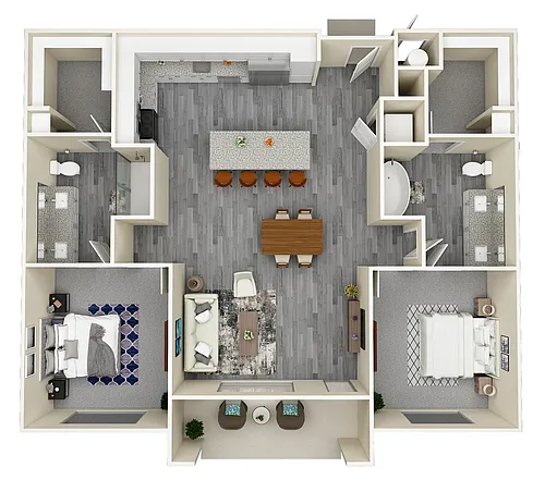 Floor plan B1