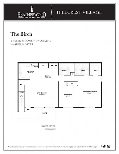 Floor plan The Birch