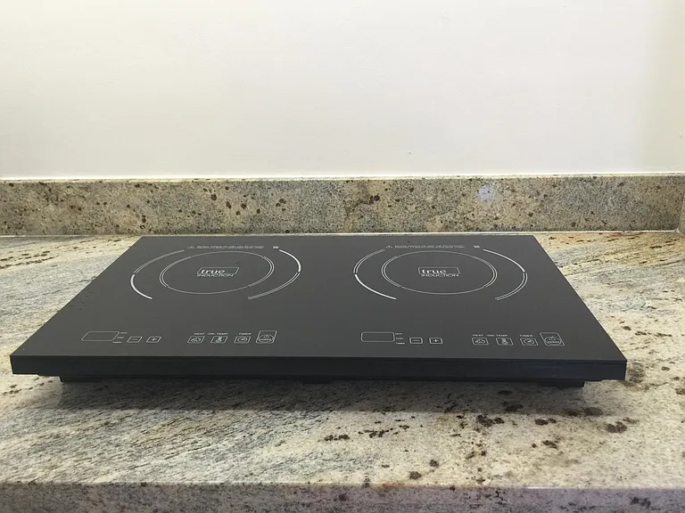 Optional (upon request) 2 burner induction stove
