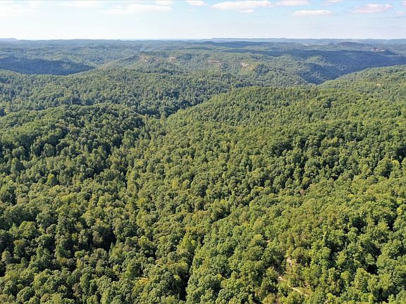 Drone shot from the north portion of the property looking to the west