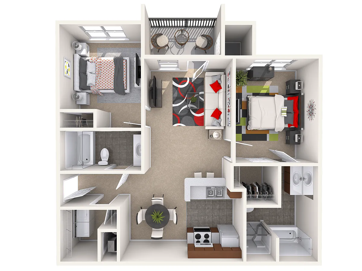 Floor plan The Jackson Renovated