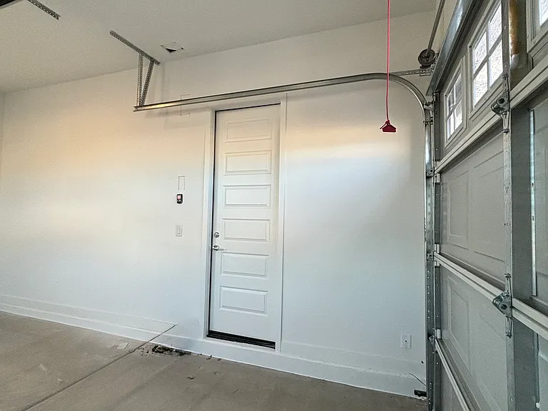 1-car garage with private entrance to home.