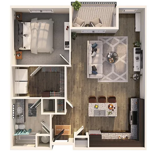 Floor plan The Ozark