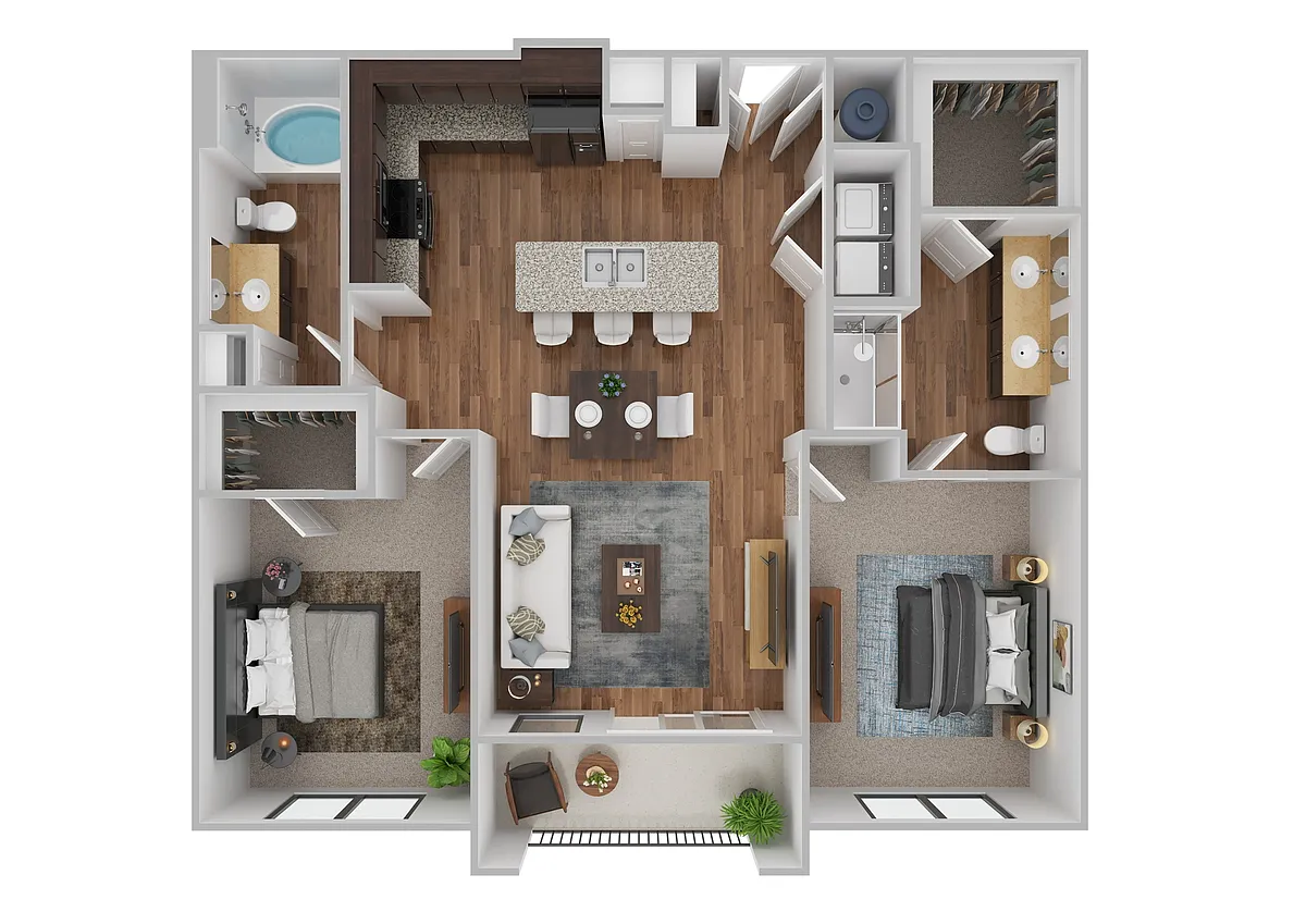 Floor plan B1